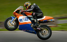 Racing at Cadwell
